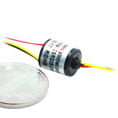 Precious metal: compact mini gold-gold capsule slip ring design to fit in most demanding space, for most commercial applications