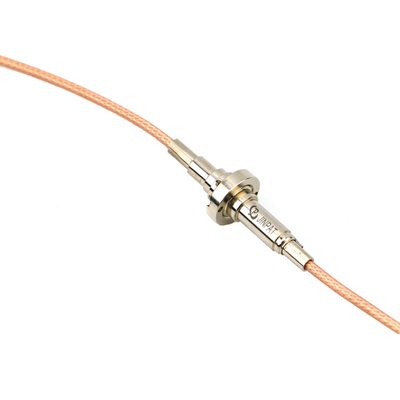 Gold Plated HF Rotary Joint Contact 1 Channel RF Rotary Joint With Anti-Interference Capability For Mobile Antenna