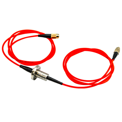 Fiber Optic Rotary Joint IP68 Fiber Optic Slip Ring Rotary Joint With 2000 RPM Working Speeds, For Harsh Working Environments