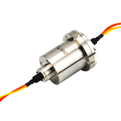 7 Channel Fiber Optic Rotary Joint Long Life Slip Ring, For Seabed Operation System LPFO-07B
